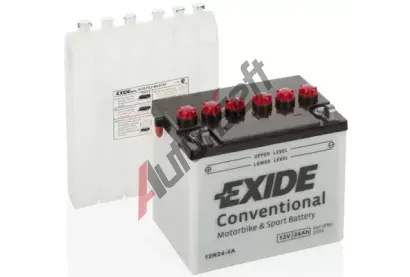 EXIDE 24Ah L, s.p. 220A, Bike Conventional, 12V, 184x124x175 EX 12N24-4A, 12N24-4A