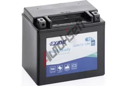 EXIDE Startovac baterie EXIDE AGM Ready EX AGM12-12M, AGM12-12M