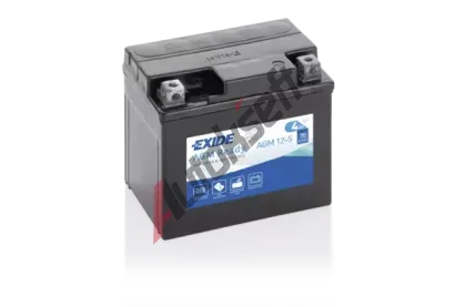 EXIDE 4Ah P, s.p. 70A, Bike Factory Sealed AGM, 12V, 113x70x105 EX AGM12-5, AGM12-5