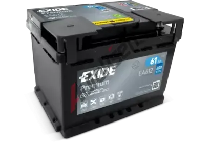 EXIDE 61Ah P, s.p. 600A, PREMIUM *** EX EA612, EA612