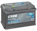 EXIDE 72Ah P, s.p. 720A, PREMIUM *** ‐ EX EA722