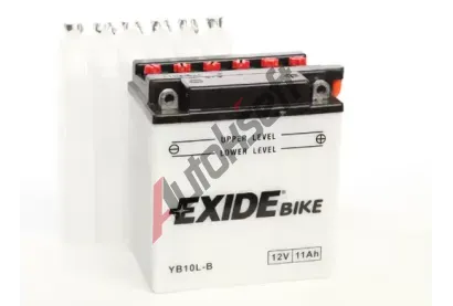 EXIDE 11Ah P, s.p. 130A, Conventional, 12V, 135x90x145 EX EB10L-B, EB10L-B