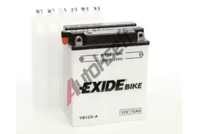 EXIDE 12Ah L, s.p. 165A, Conventional, 12V, 134,1x80x160 EX EB12A-A, EB12A-A