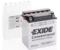 EXIDE 12Ah L, s.p. 165A, Conventional, 12V, 134,1x80x160 EX EB12A-A, EB12A-A