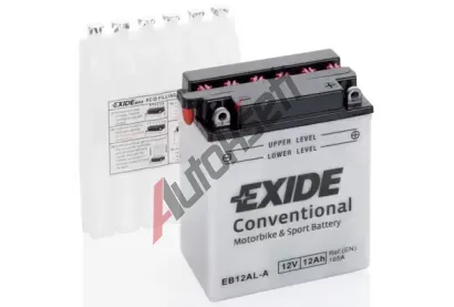 EXIDE 12Ah P, s.p. 165A, Conventional, 12V, 133,9x80x160 EX EB12AL-A, EB12AL-A