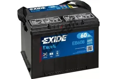 EXIDE 55Ah L, s.p. 620A, EXCELL **, 12V, 230x180x186 EX EB558, EB558