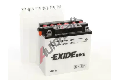 EXIDE 8Ah L, s.p. 85A, Conventional, 12V, 135x75x133 EX EB7-A, EB7-A