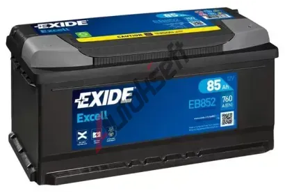 EXIDE 85Ah P, s.p. 760A, EXCELL ** EX EB852, EB852