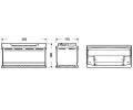 EXIDE 95Ah P, s.p. 800A, EXCELL **, 12V, 353x175x190 EX EB950, EB950