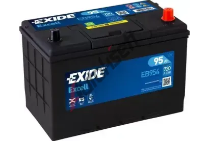 EXIDE 95Ah P, s.p. 720A, EXCELL **, 12V, 306x173x222 EX EB954, EB954