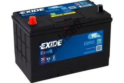 EXIDE 95Ah L, s.p. 720A, EXCELL **, 12V, 306x173x222 EX EB955, EB955