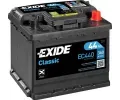 EXIDE 44Ah P, s.p. 360A, CLASSIC *, 12V, 207x175x190 ‐ EX EC440