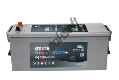EXIDE 140Ah Lk, s.p. 760A, EXPERT HVR, 12V, 513x189x223 EX EE1403, EE1403