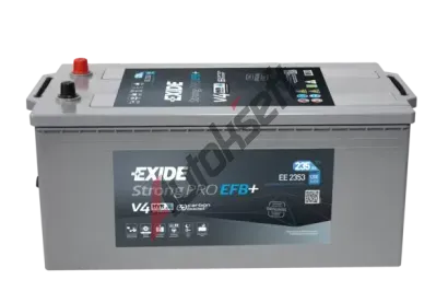EXIDE 235Ah Lk, s.p. 1200A, StrongPRO EFB+, 12V, 518x279x240 EX EE2353, EE2353