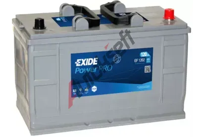 EXIDE 115Ah P, s.p. 870A, Professional Power, 12V, 349x175x235 EX EF1202, EF1202