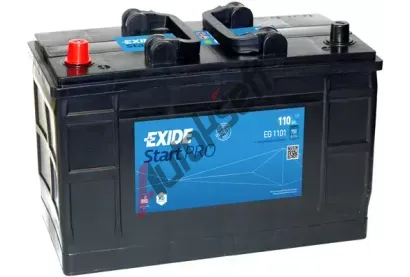 EXIDE 110Ah L, s.p. 750A, Professional, 12V, 349x175x235 EX EG1101, EG1101