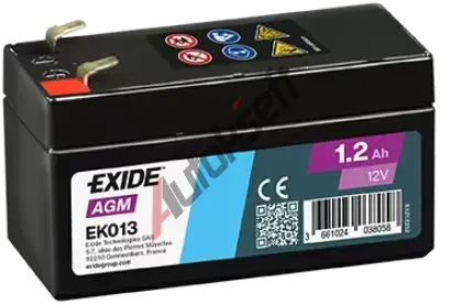 EXIDE Napjec baterie AGM EX EK013, EK013
