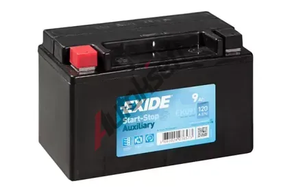 EXIDE 9Ah L, s.p. 120A, Start-Stop Auxiliary, 12V, 150x90x105 EX EK091, EK091