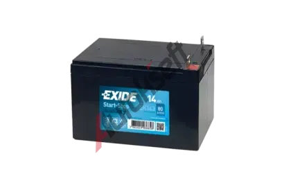 EXIDE 14Ah Lk, s.p. 80A, Start-Stop Auxiliary, 12V, 150x100x100 EX EK143, EK143