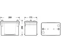 EXIDE 50Ah L, s.p. 800A, MICRO-HYBRID AGM, 12V, 260x173x206 EX EK508, EK508