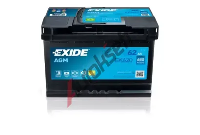 EXIDE Startovac baterie AGM EX EK620, EK620