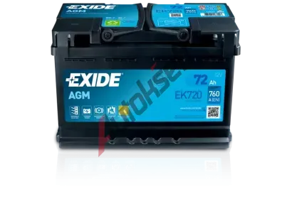 EXIDE Startovac baterie AGM EX EK720, EK720