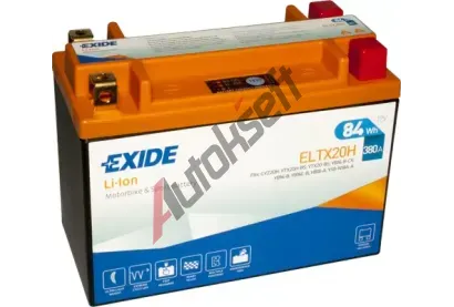 EXIDE 7Ah L, s.p. 380A, Li-ion, 12V, 175x87x130 EX ELTX20H, ELTX20H EXIDE 7Ah L, s.p. 380A, Li-ion, 12V, 175x87x130 EX ELTX20H, ELTX20H