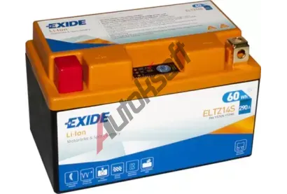 EXIDE 5Ah L, s.p. 290A, Li-ion, 12V, 150x87x93 EX ELTZ14S, ELTZ14S