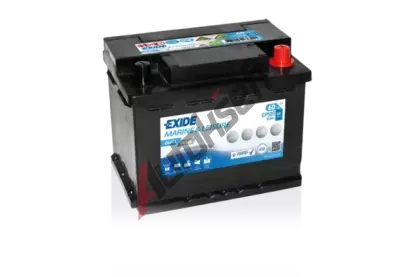 EXIDE 60Ah P, s. p. 680A, DUAL AGM, 12V, 242x175x190 EX EP500, EP500