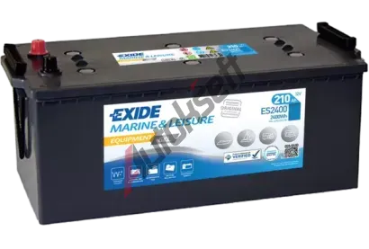 EXIDE 210Ah Lk, s.p. 1030A, Equipment GEL, 12V, 518x279x240 EX ES2400, ES2400