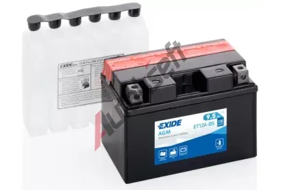 EXIDE 9,5Ah L, s.p. 130A, AGM, 12V, 150x87x105 EX ET12A-BS, ET12A-BS
