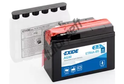 EXIDE 2,3Ah Lk, s.p. 35A, AGM, 12V, 113x48x85 EX ETR4A-BS, ETR4A-BS