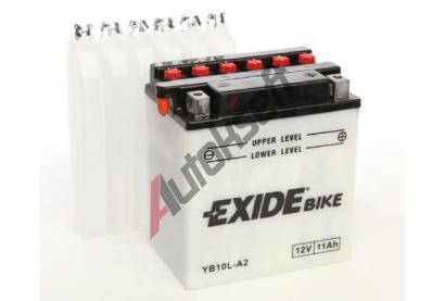 EXIDE 11Ah P, s.p. 130A, Bike Conventional, 12V, 134,8x90x145 EX YB10L-A2, YB10L-A2