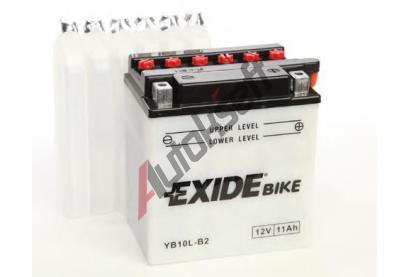 EXIDE 11Ah P, s.p. 130A, Bike Conventional, 12V, 134,9x90x145 EX YB10L-B2, YB10L-B2