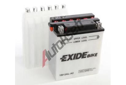 EXIDE 12Ah P, s.p. 165A, Bike Conventional, 12V, 134x80,1x160 EX YB12AL-A2, YB12AL-A2