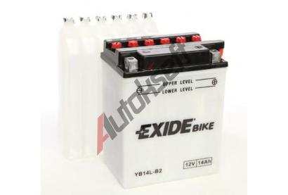 EXIDE 14Ah P, s.p. 145A, Bike Conventional, 12V, 134x89x166 EX YB14L-B2, YB14L-B2
