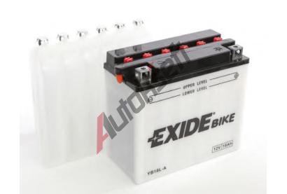 EXIDE 18Ah P, s.p. 190A, Bike Conventional, 12V, 180x90x162 EX YB18L-A, YB18L-A