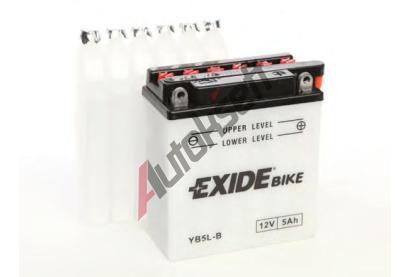 EXIDE 5Ah P, s.p. 65A, Bike Conventional, 12V, 120x60x130 EX YB5L-B, YB5L-B