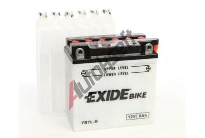 EXIDE 8Ah P, s.p. 85A, Bike Conventional, 12V, 135x75x133 EX YB7L-B, YB7L-B