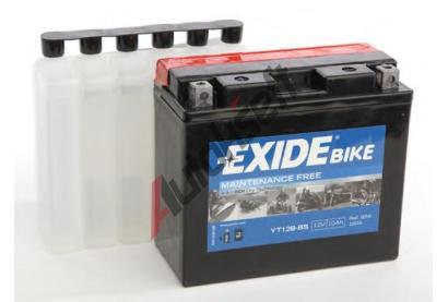 EXIDE 10Ah L, s.p. 160A, Bike Maintenance Free AGM, 12V, 150x70x130 EX YT12B-BS, YT12B-BS