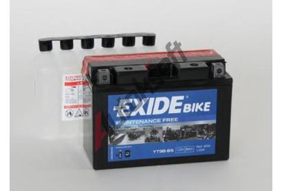 EXIDE 8Ah L, s.p. 110A, Bike Maintenance Free AGM, 12V, 150x70x105 EX YT9B-BS, YT9B-BS