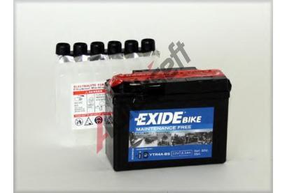 EXIDE 2,3Ah Lk, s.p. 35A, Bike Maintenance Free AGM, 12V, 113x48x85 EX YTR4A-BS, YTR4A-BS
