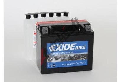 EXIDE 10Ah L, s.p. 150A, Bike Maintenance Free AGM, 12V, 150x87x130 EX YTX12-BS, YTX12-BS