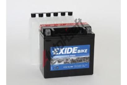 EXIDE 12Ah P, s.p. 200A, Bike Maintenance Free AGM, 12V, 150x87x145 EX YTX14L-BS, YTX14L-BS