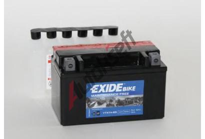 EXIDE 6Ah L, s.p. 90A, Bike Maintenance Free AGM, 12V, 150x87x93 EX YTX7A-BS, YTX7A-BS