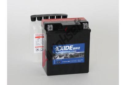 EXIDE 6Ah P, s.p. 100A, Bike Maintenance Free AGM, 12V, 113x70x130 EX YTX7L-BS, YTX7L-BS