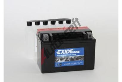 EXIDE 8Ah L, s.p. 120A, Bike Maintenance Free AGM, 12V, 150x87x105 EX YTX9-BS, YTX9-BS