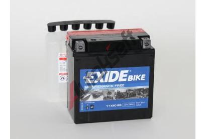 EXIDE 9Ah L, s.p. 120A, Bike Maintenance Free AGM, 12V, 135x75x139 EX YTX9C-BS, YTX9C-BS