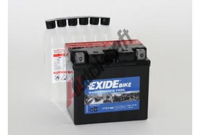 EXIDE 6 Ah P, s. p. 100A, Bike Maintenance Free, 12V, 113x70x105 EX YTZ7-BS, YTZ7-BS