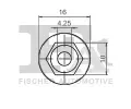 FA1 Klip ozdobn / ochrann lity FA1 10-10005.25, 10-10005.25